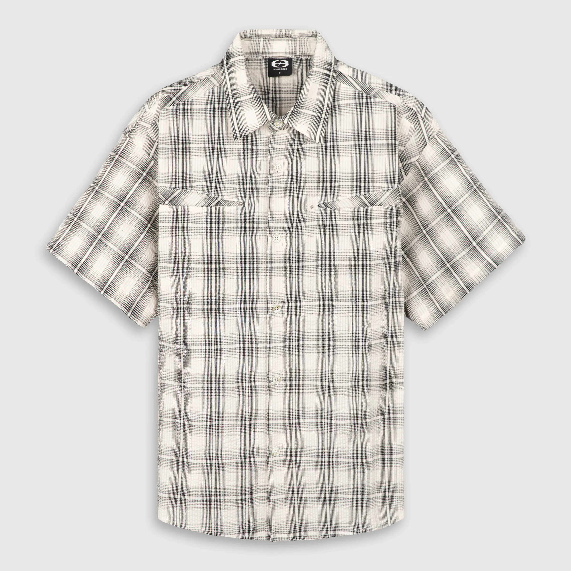 NR Flannel Shirt (Whtie) Front