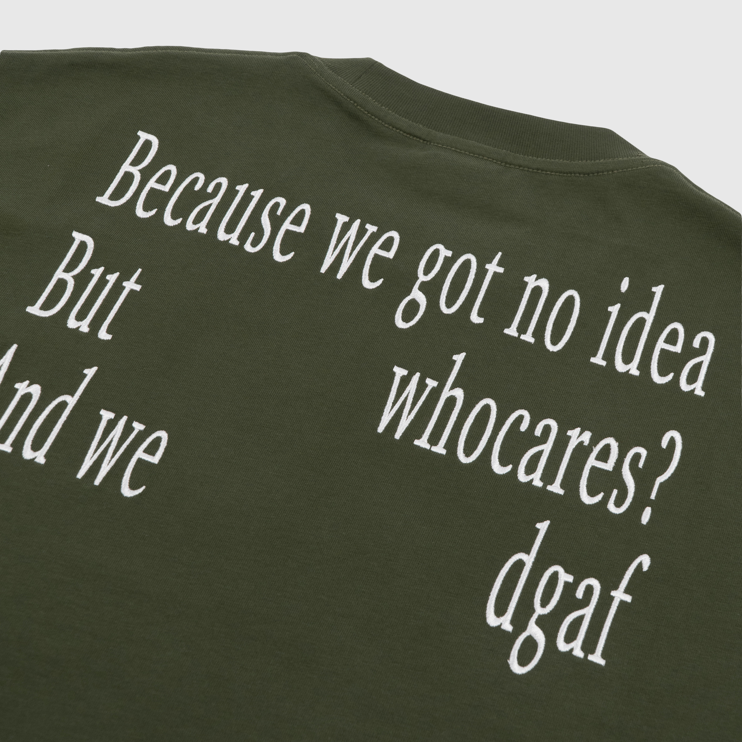 No Idea Tee (Green)_CL03