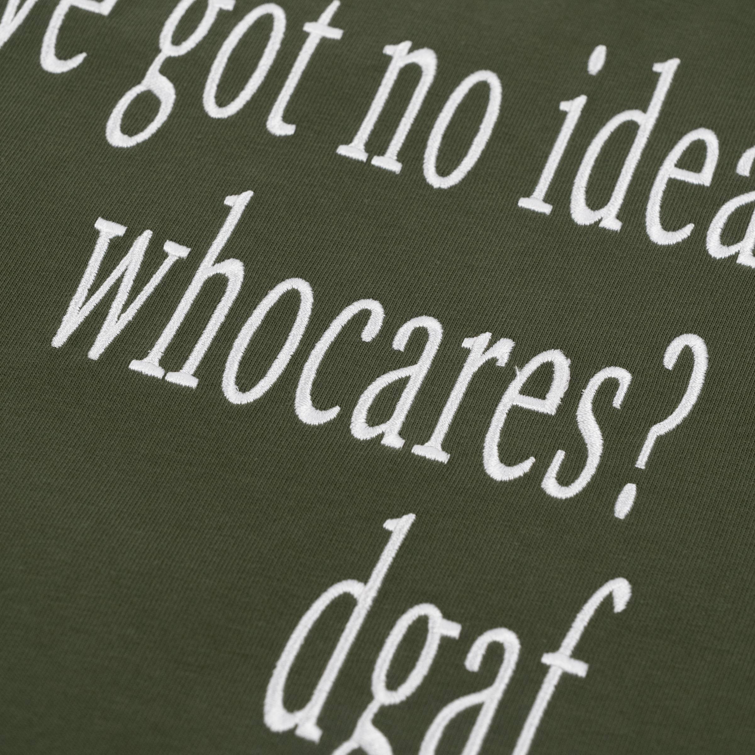 No Idea Tee (Green)_CL02