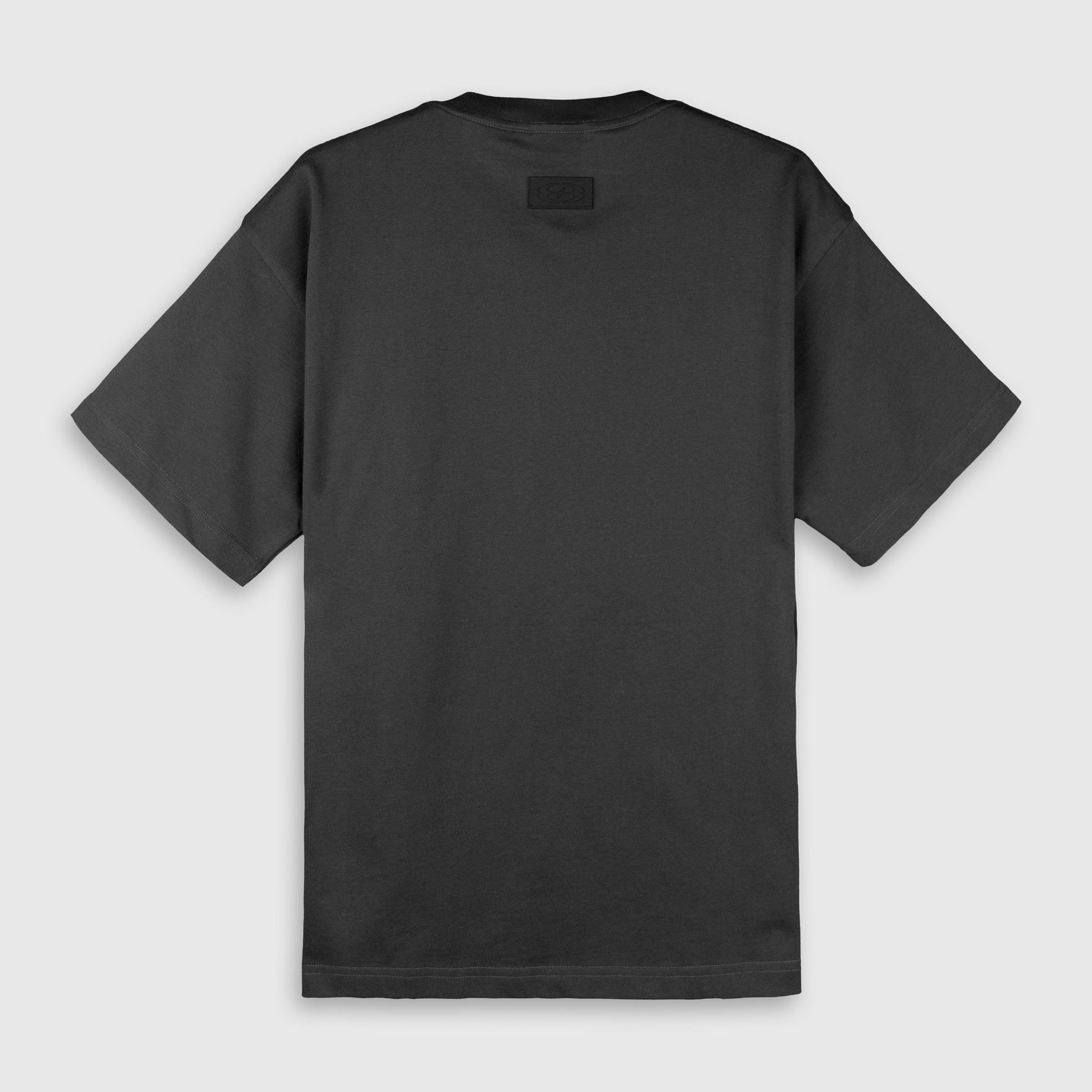 Smoke Logo Tee (Black) Back