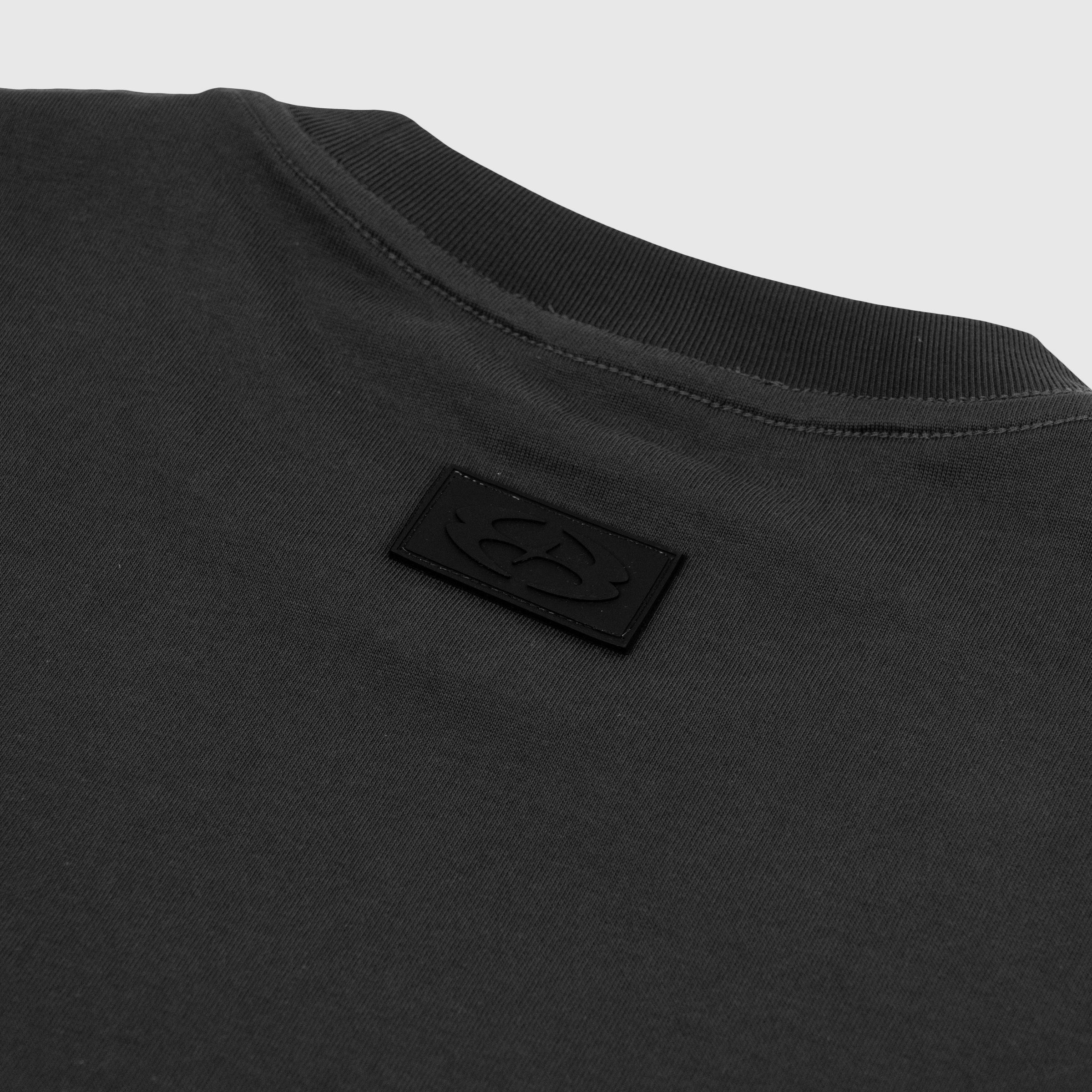 Smoke Logo Tee (Black)_CL03