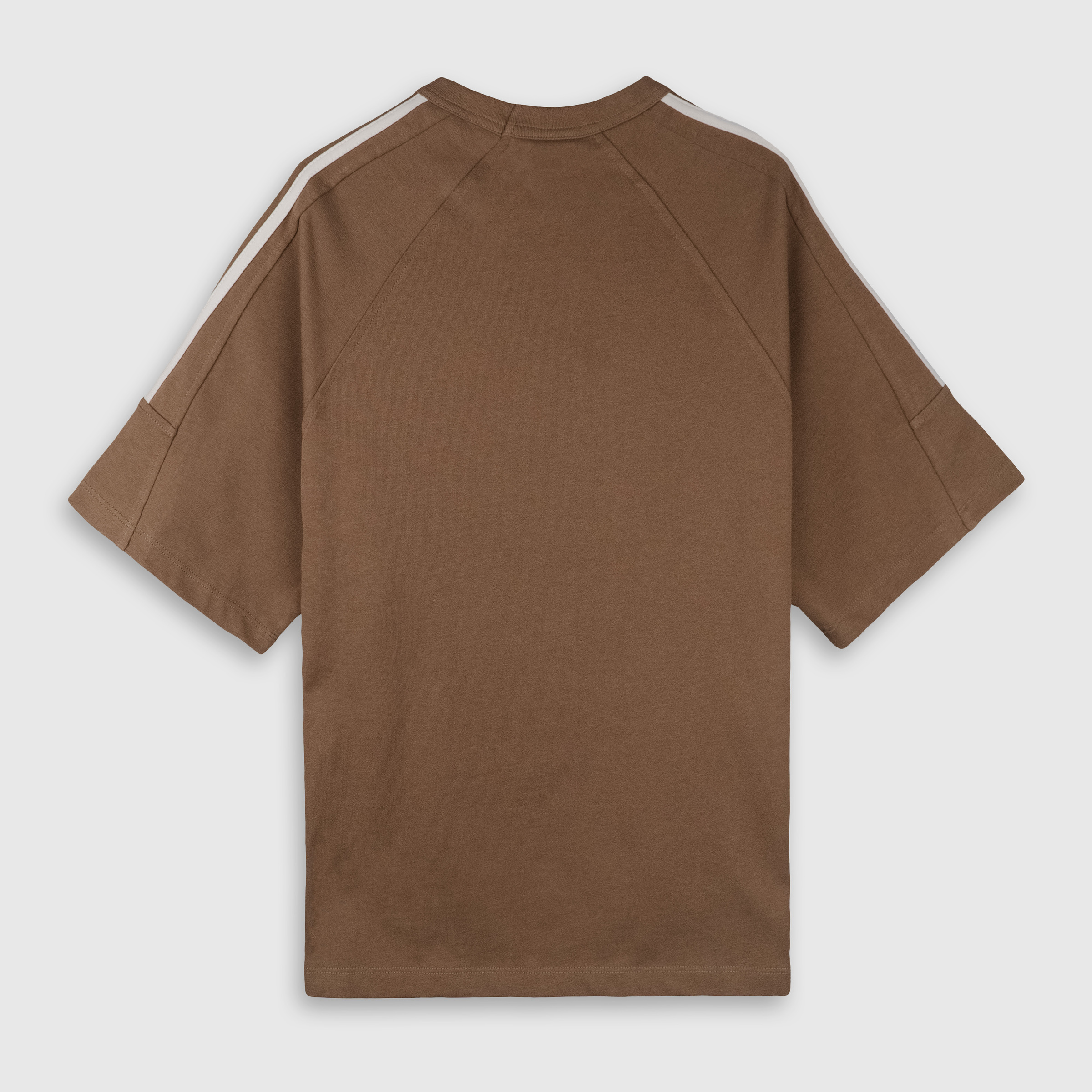 Distorted Logo Tee (Brown) Back