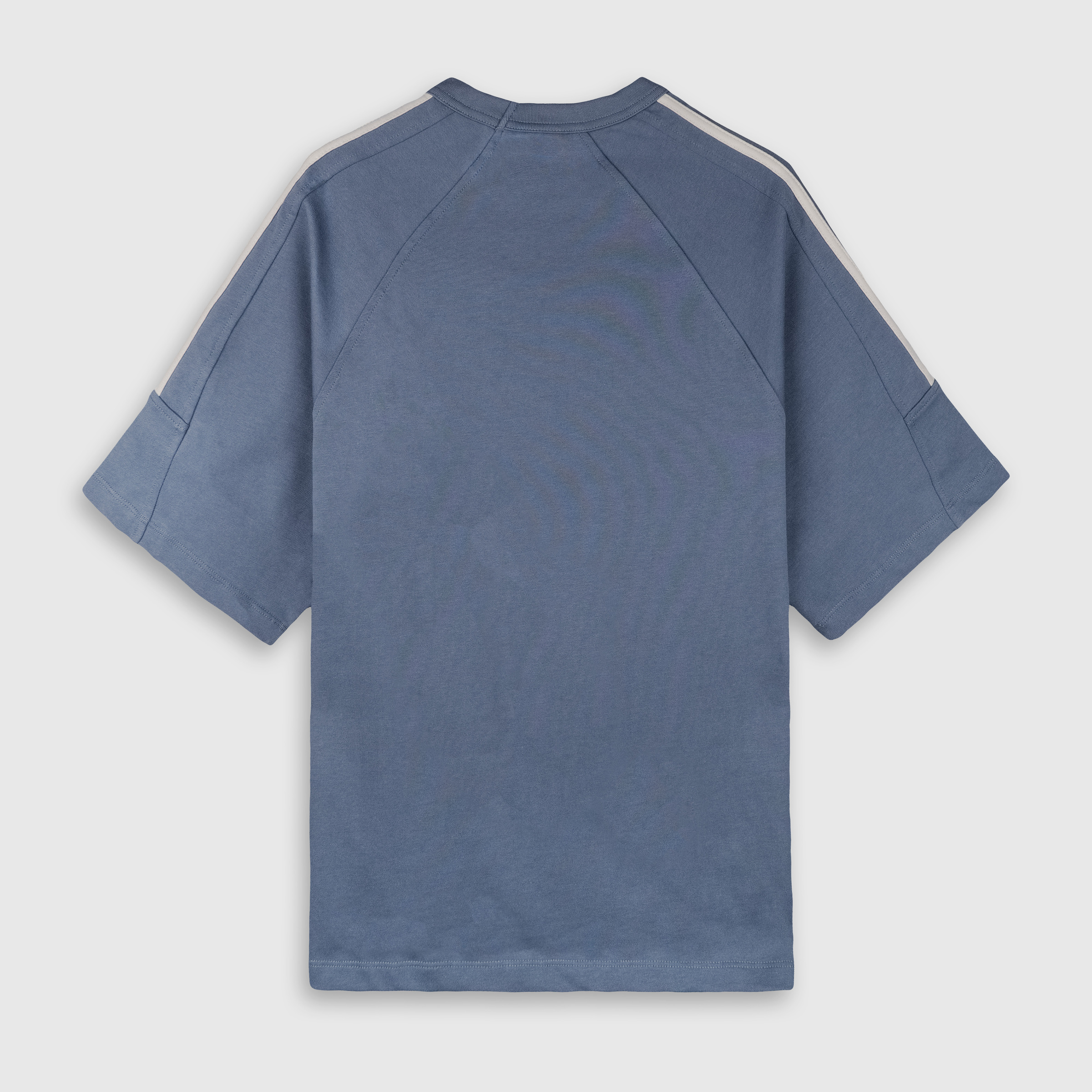 Distorted Logo Tee (Ash Blue) Back