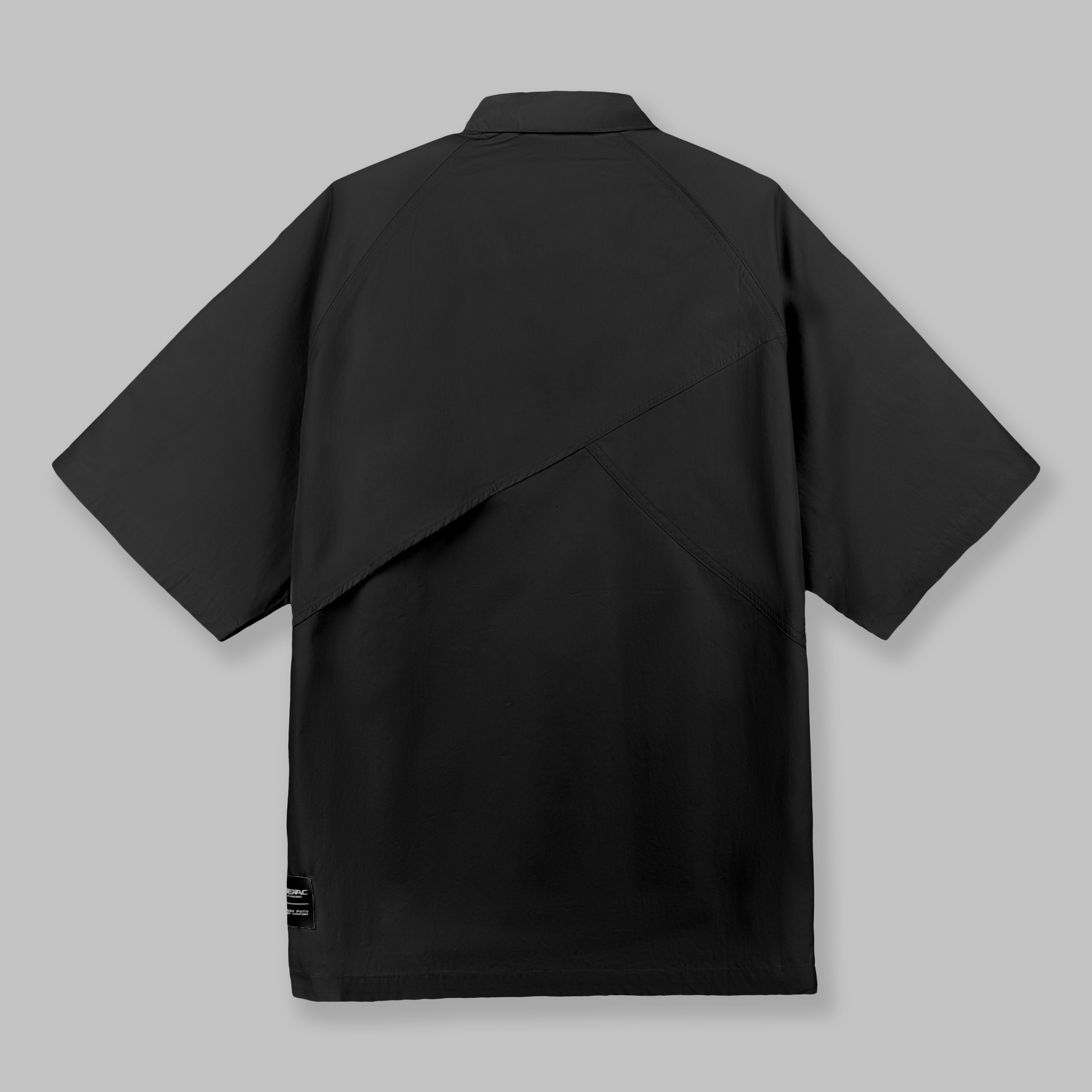 Slit Shirt (Black) Back