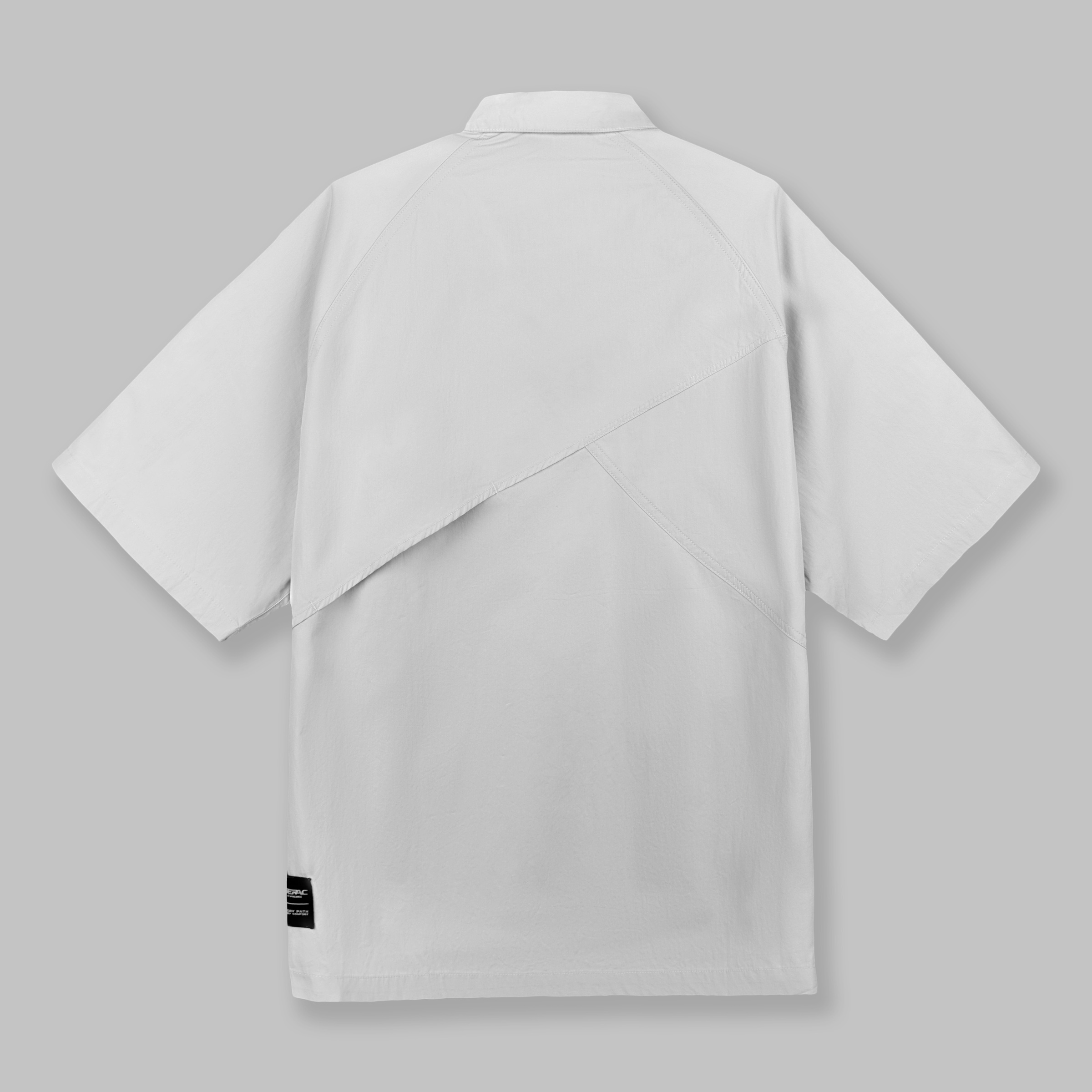 Slit Shirt (Grey) Back