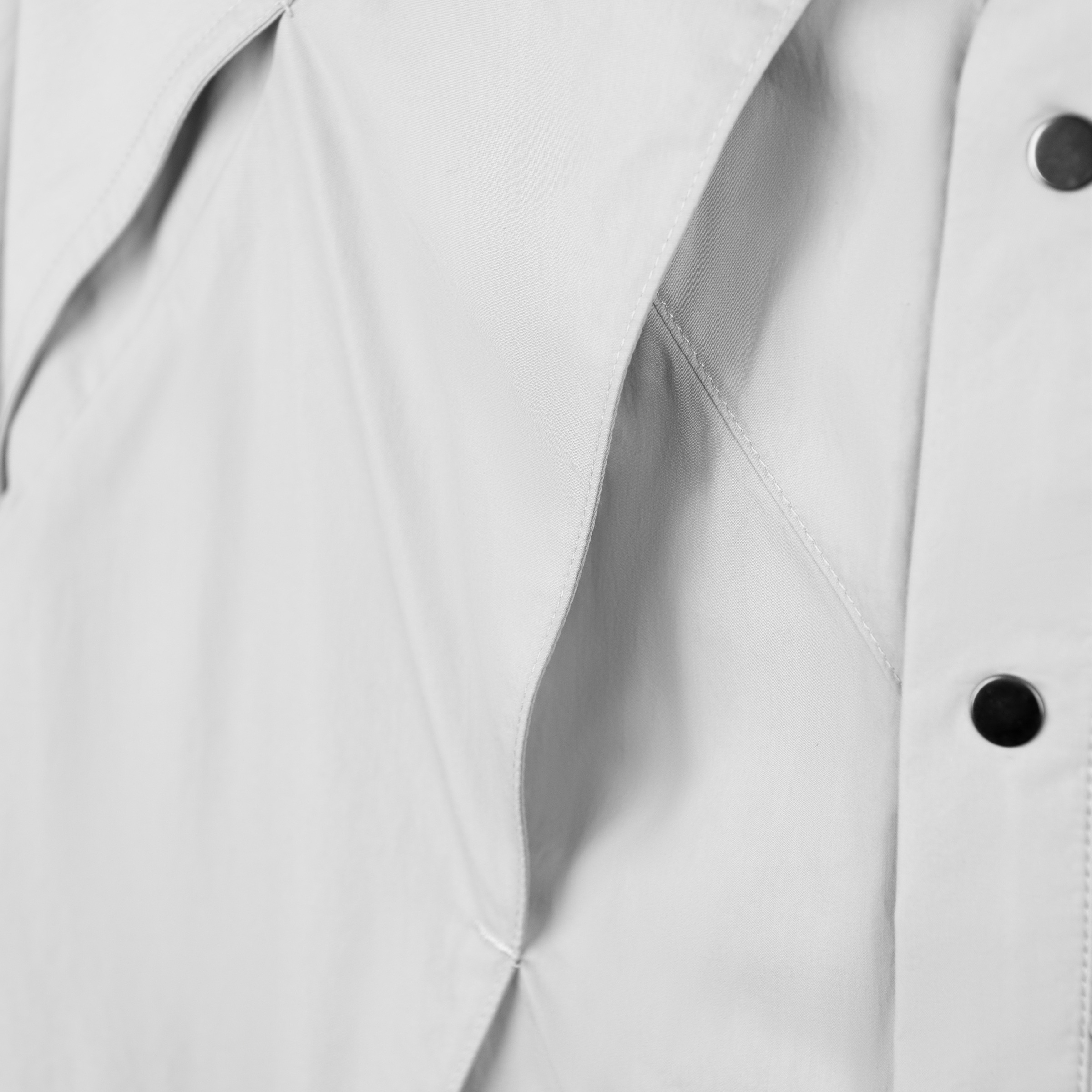 Slit Shirt (Grey) Close Up_1