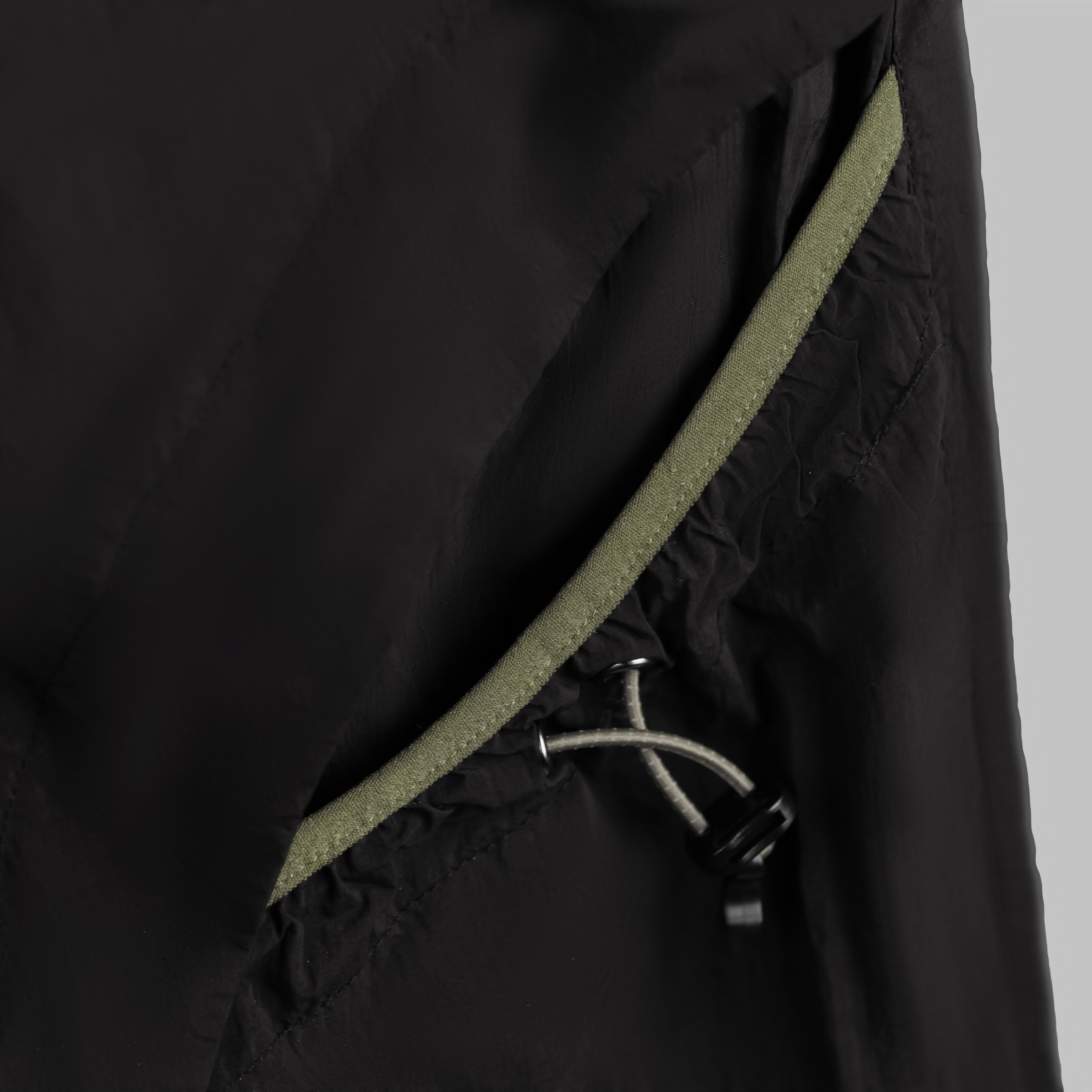 Layered Pocket Shorts Close up_2