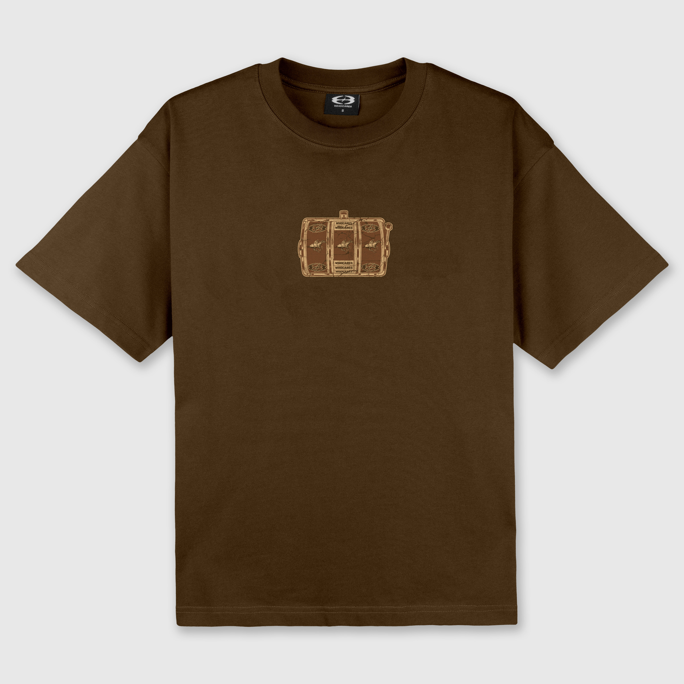 Jackpot Tee (Brown) Front 