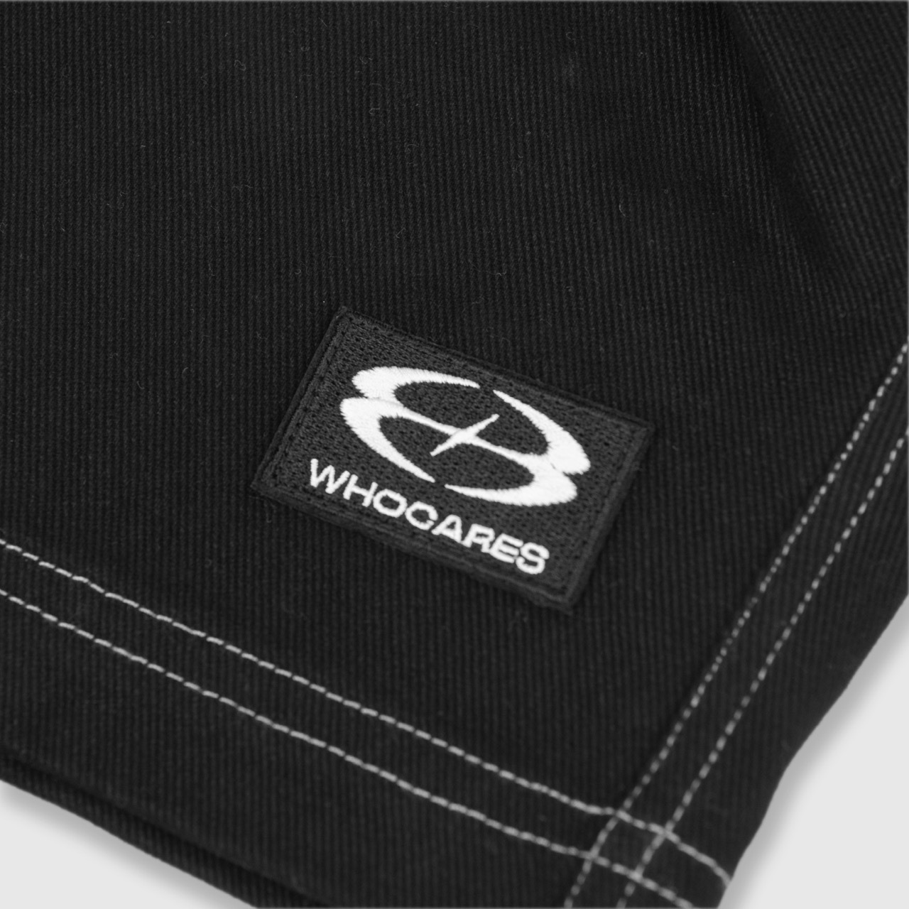 Panel Pleats Shorts (Grey) CloseUp_04 Large