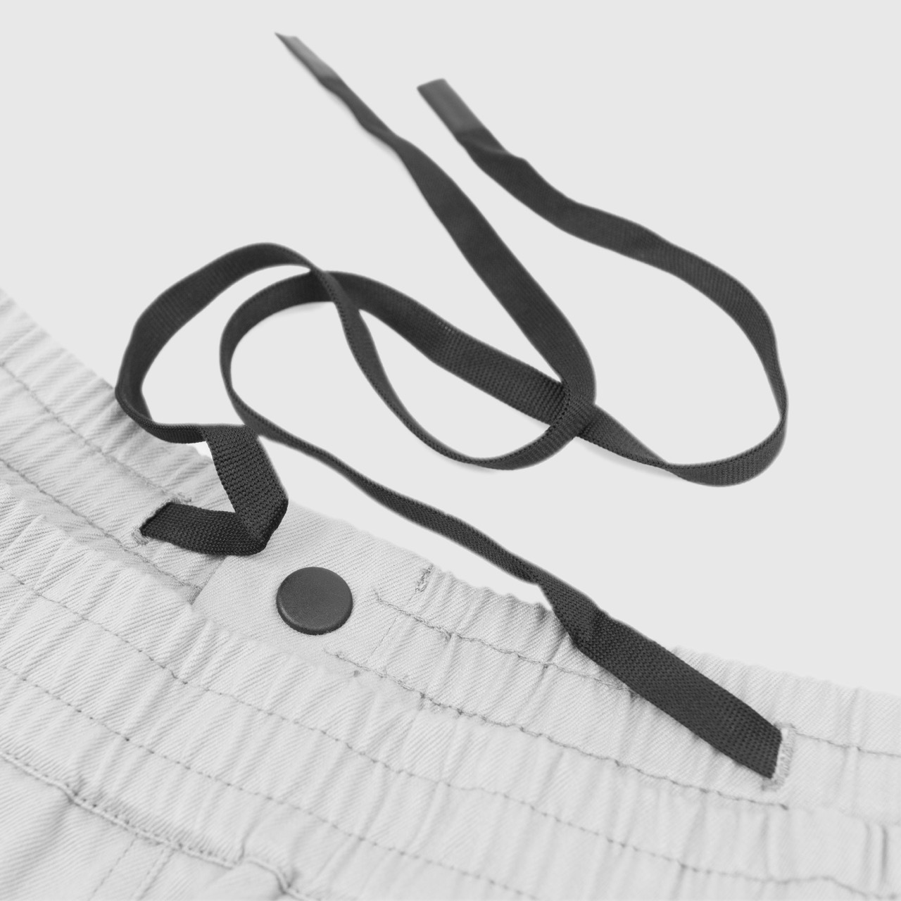 Panel Pleats Shorts (Grey) CloseUp_06 Large