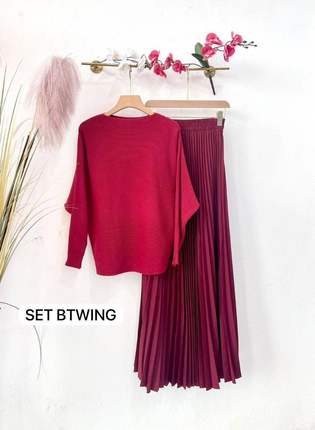 set btwing - red + magenta