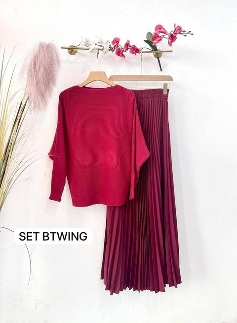set btwing - red + magenta