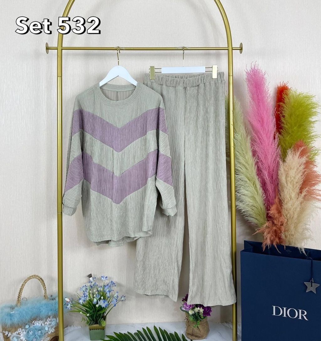 Set Kulit Kayu (Grey)