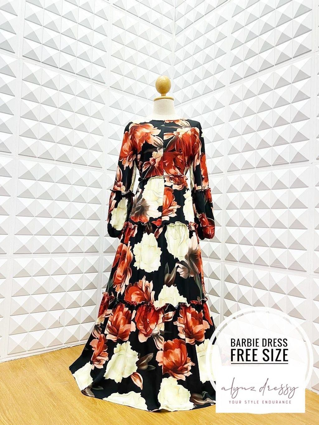 Barbie Dress (Choco Black)