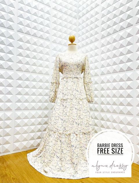 Barbie Dress (Off White)