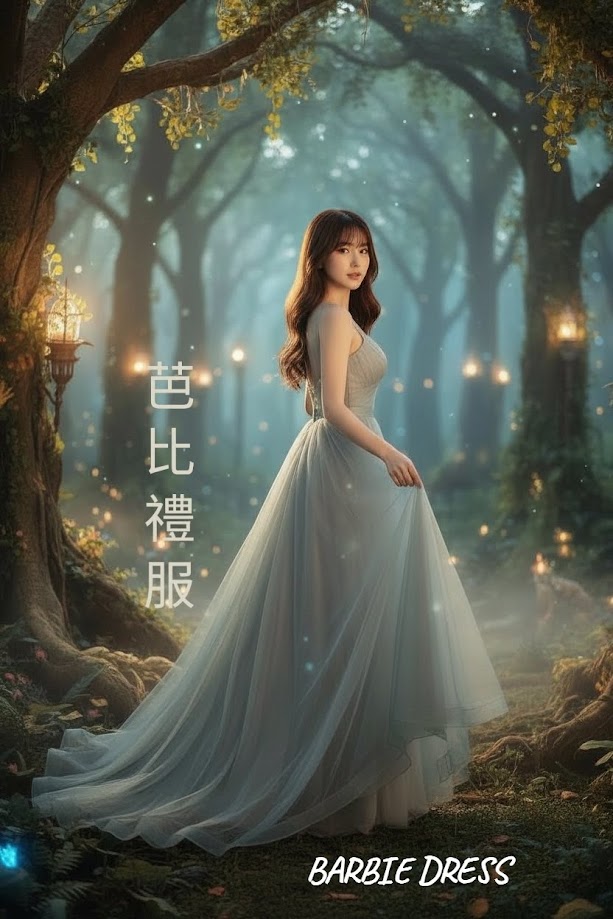 空靈優雅 Airy Elegance | 芭比禮服專賣店