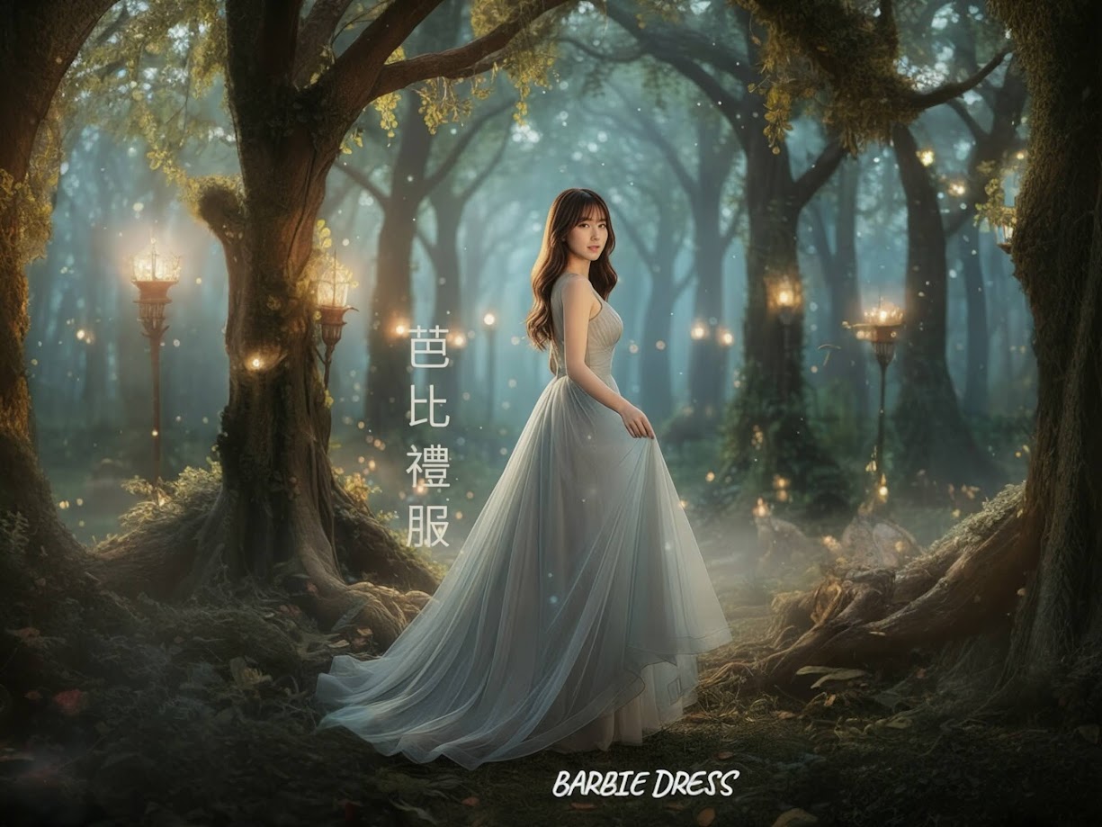 空靈優雅 Airy Elegance | 芭比禮服專賣店