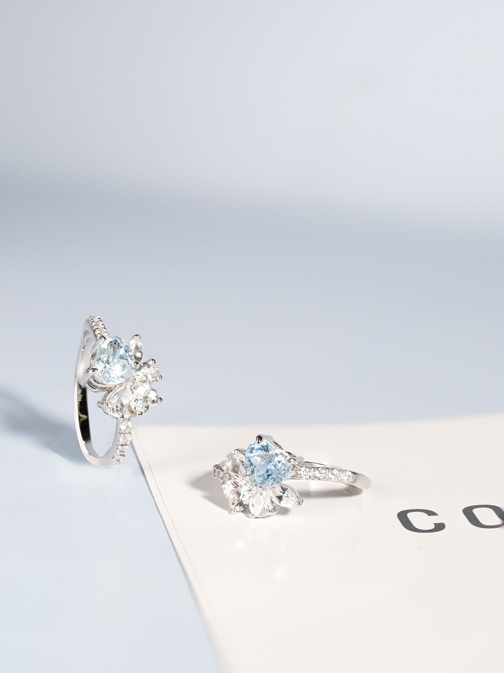 Aquamarine heart AXORA