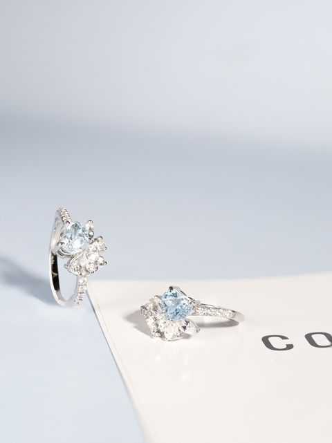 Aquamarine heart AXORA