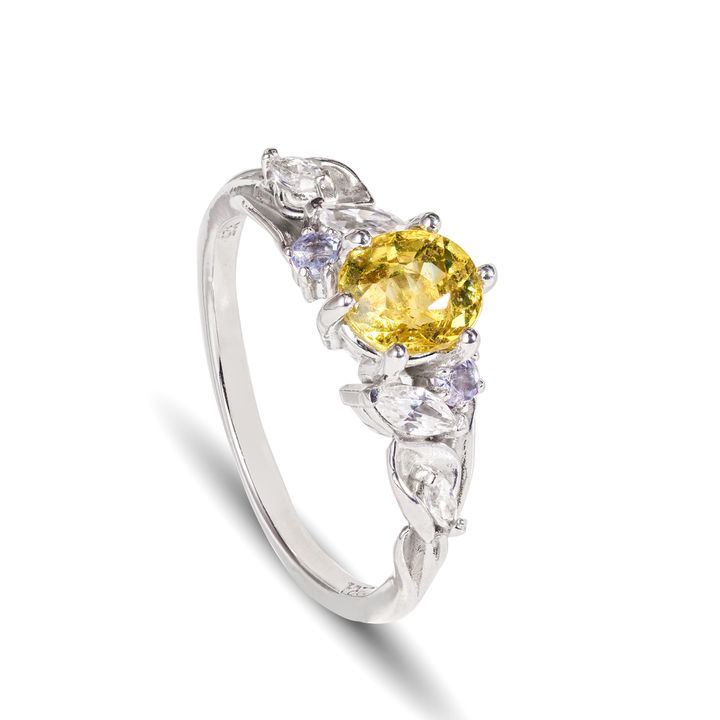 mali garnet ring