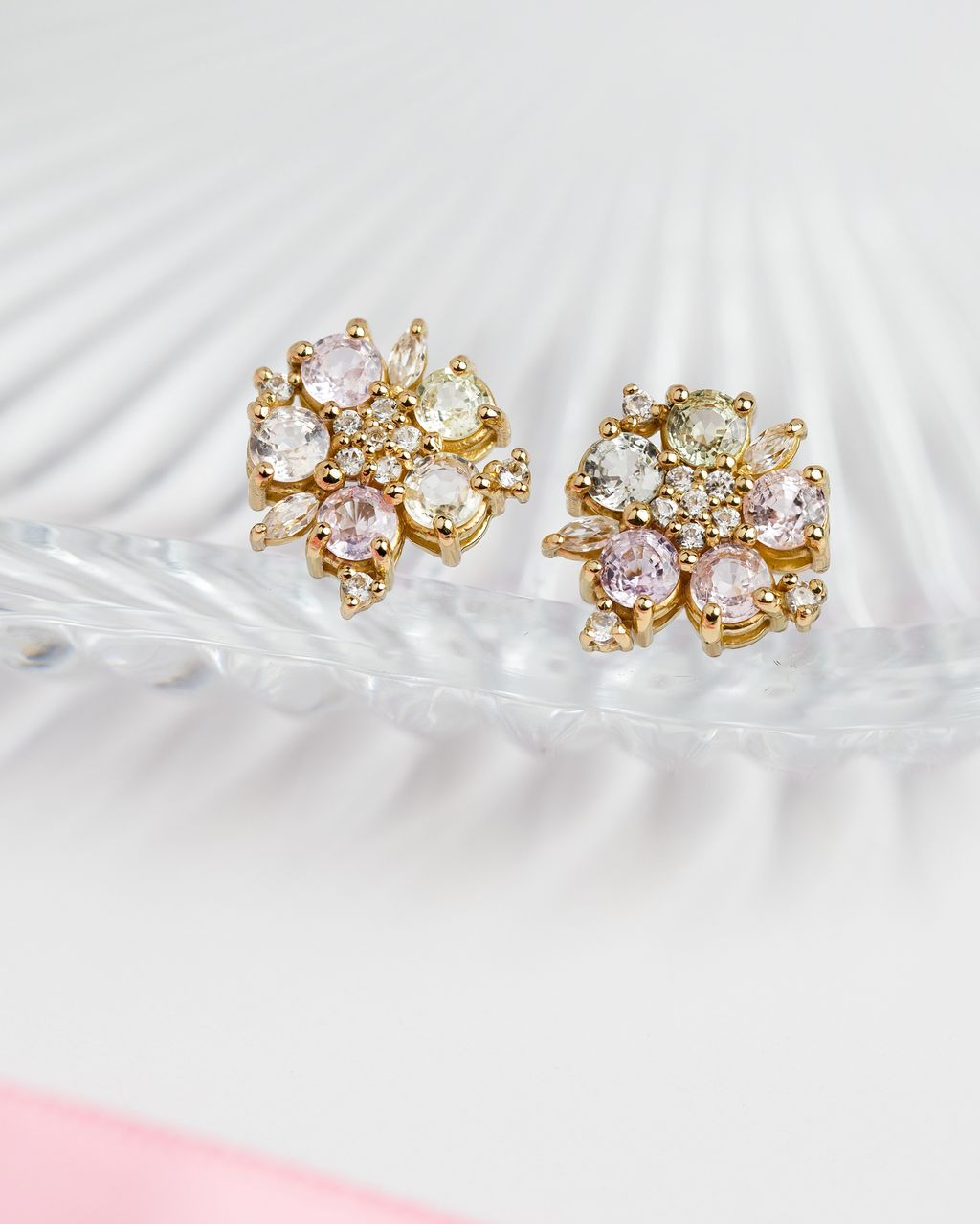 axora sapphire earrings
