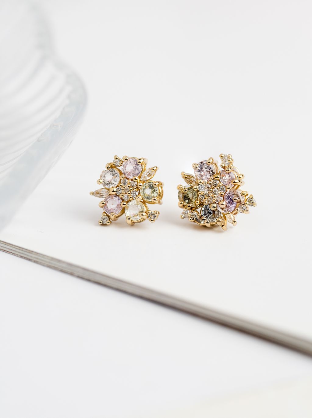 axora sapphire earring
