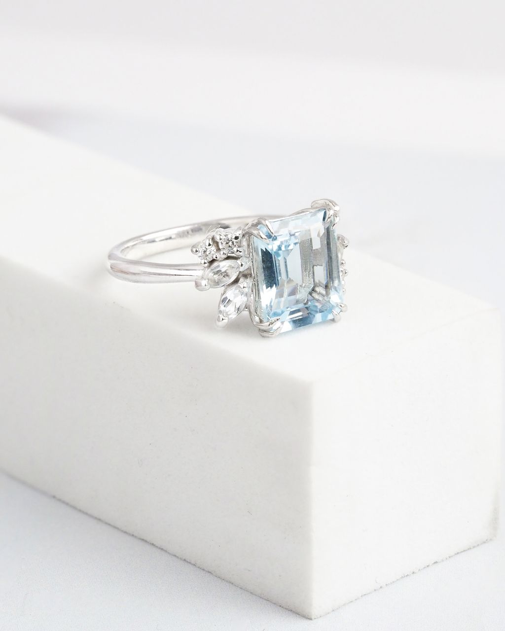 AXORA Aquamarine Ring