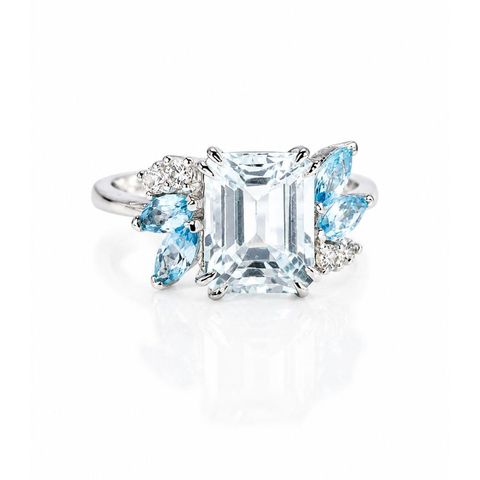 แหวน Aquamarine