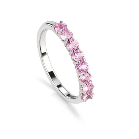 Pink sapphire 18k