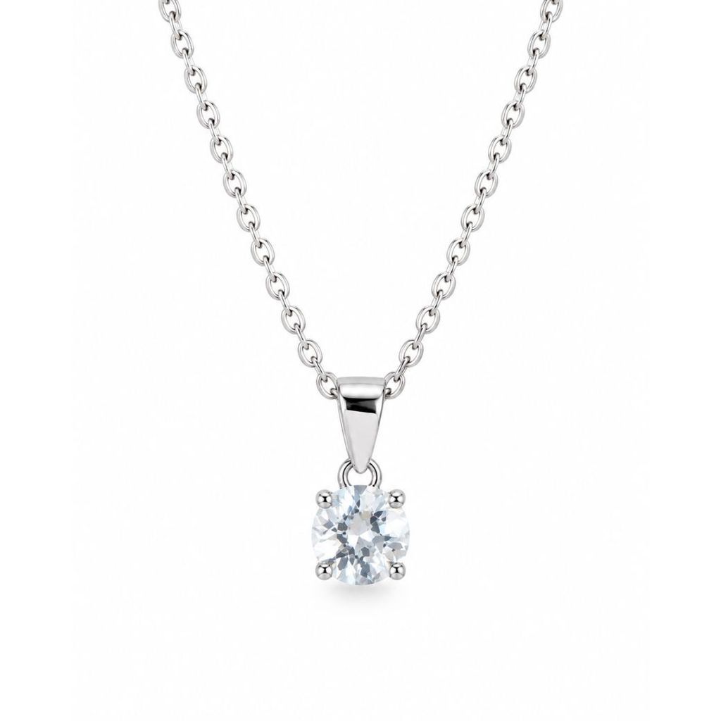 Aquamarine necklace