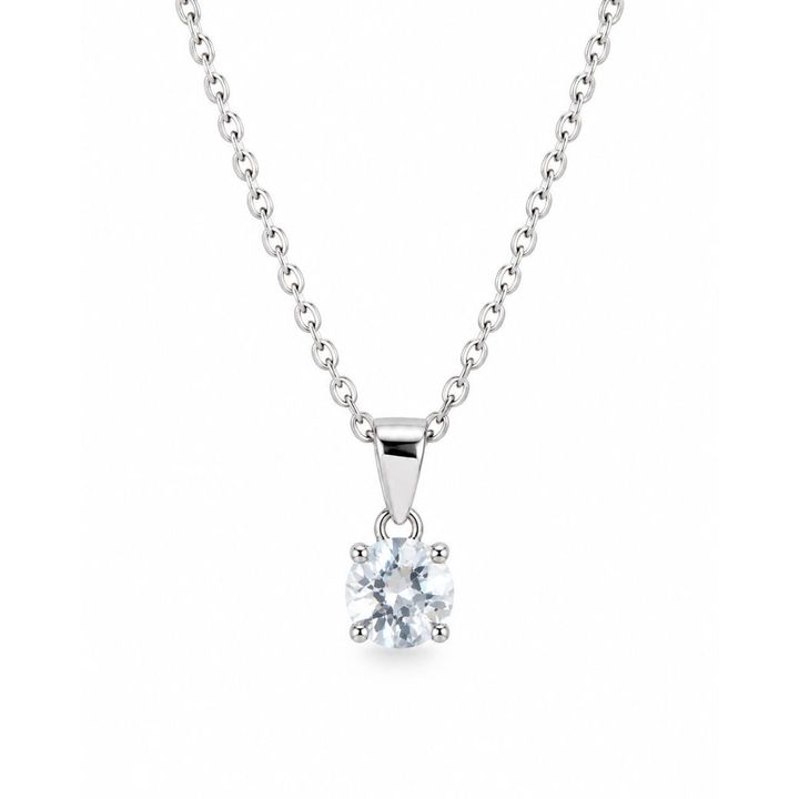 Aquamarine necklace