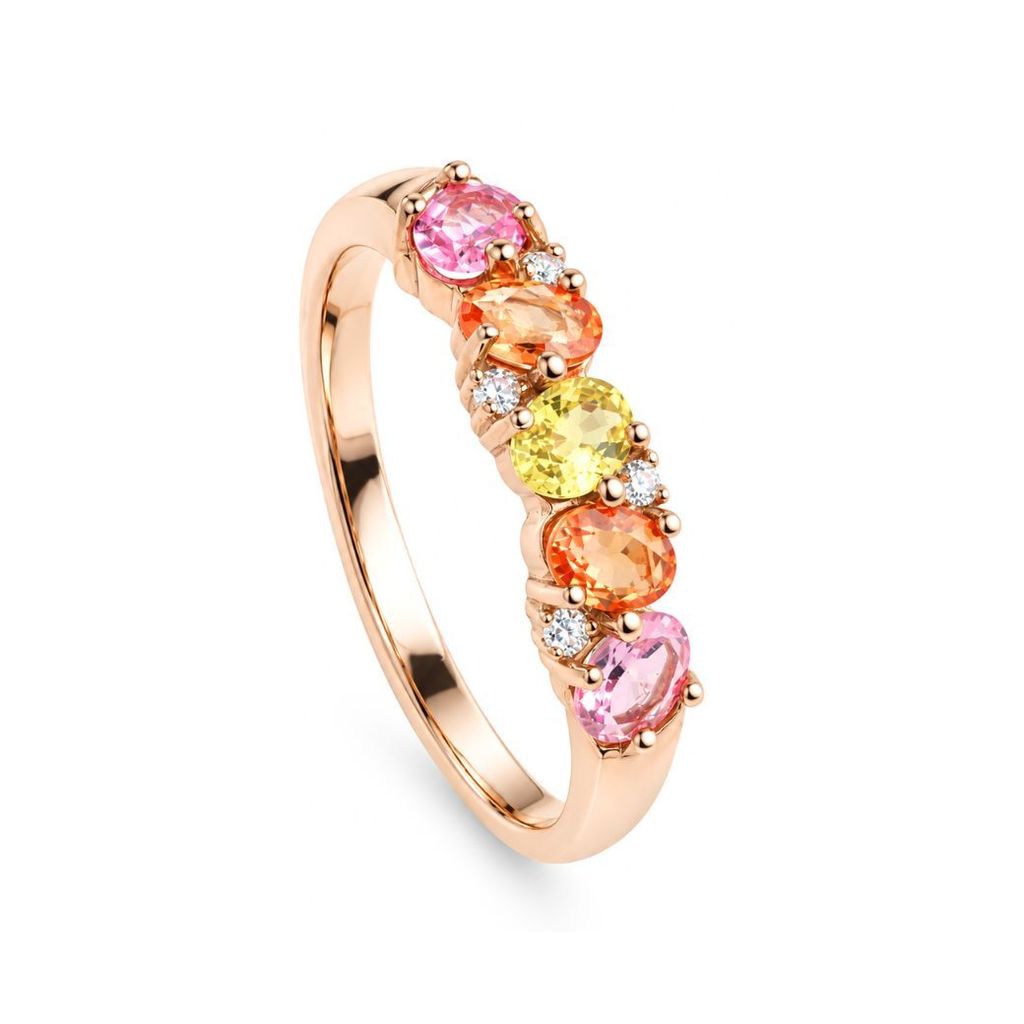 Sapphire band ring