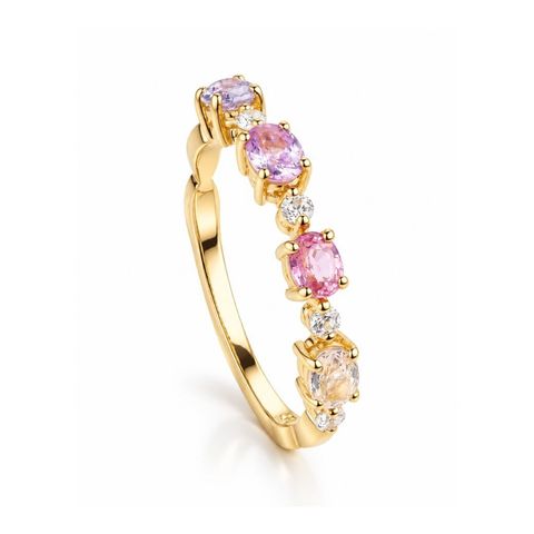 sapphire band ring