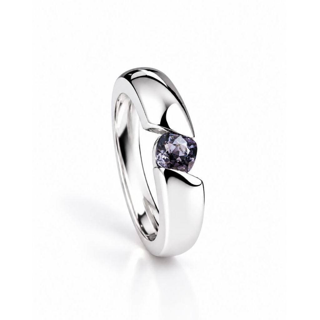 Grey Spinel Men Ring