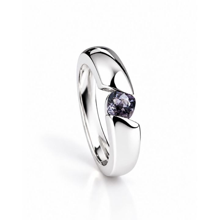 Grey Spinel Men Ring