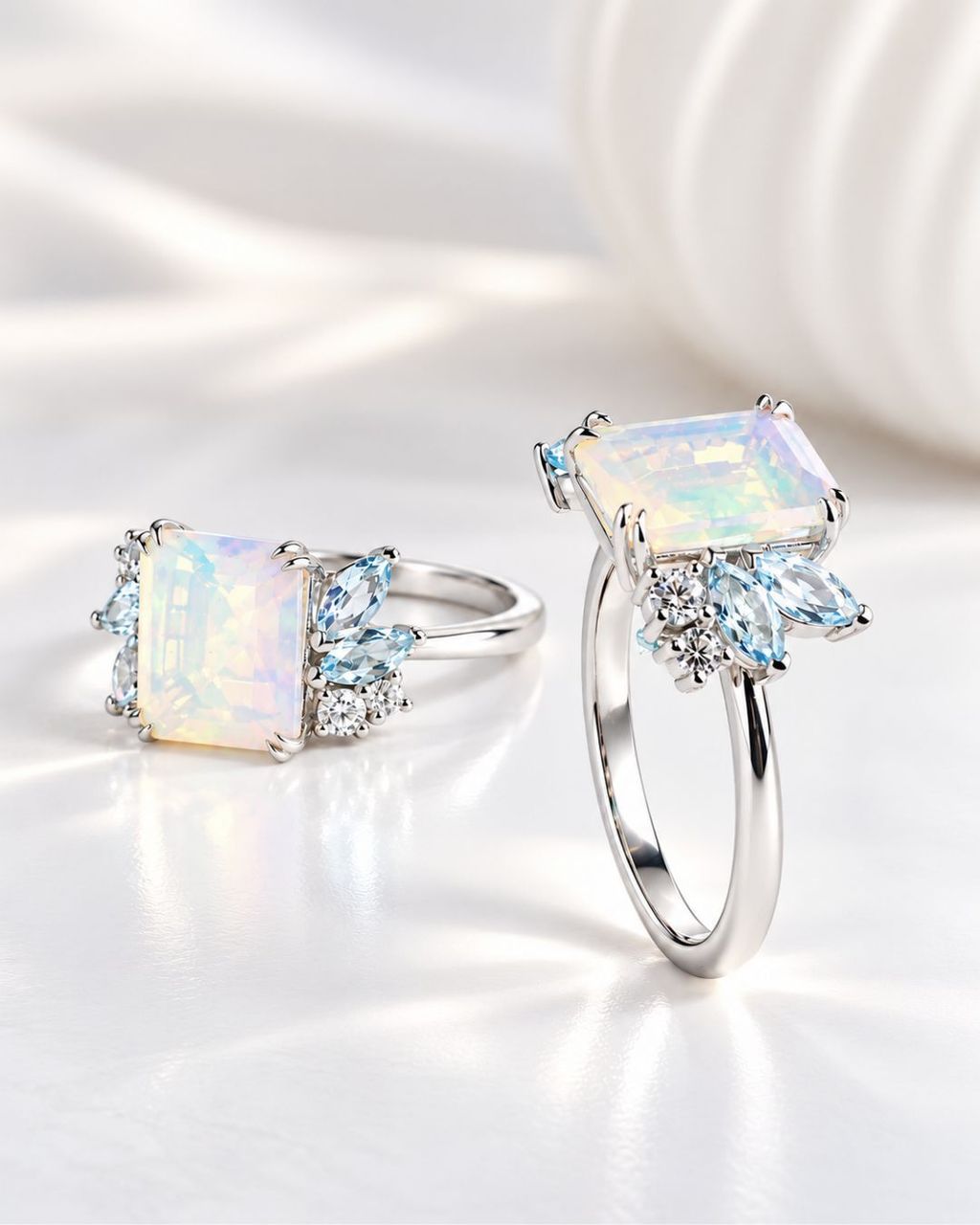 Ethiopia opal ring