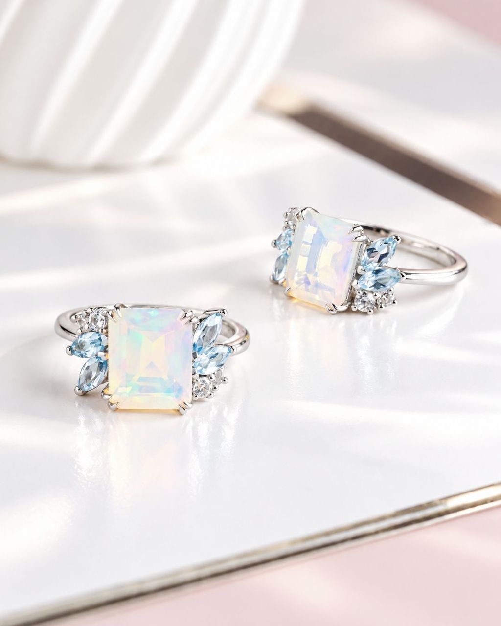 Ethiopia opal ring