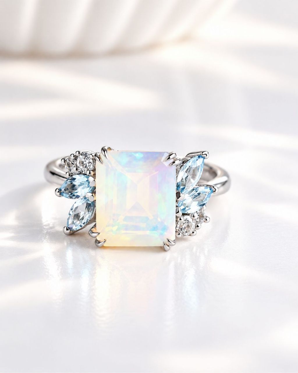 Ethiopia opal ring