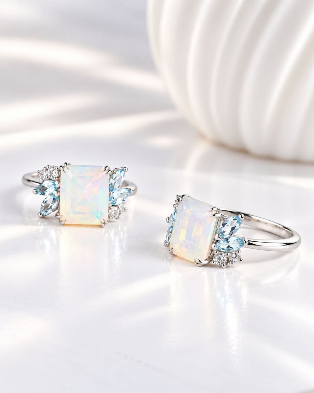 Ethiopia opal ring