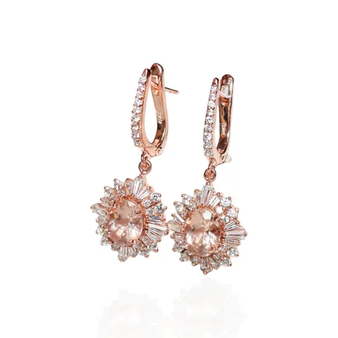 Odessa 2.4 carats Peach Morganite dangling earrings_3-PhotoRoom (1)