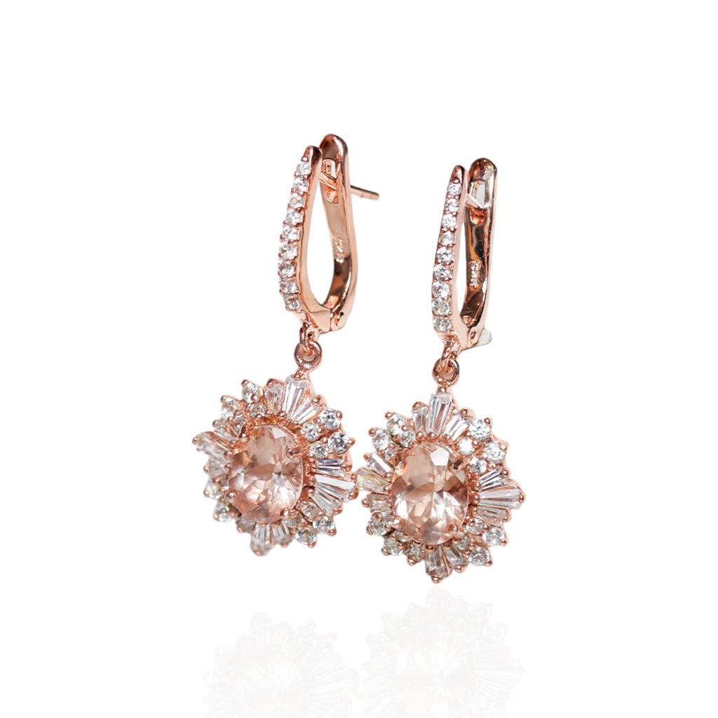 Odessa 2.4 carats Peach Morganite dangling earrings_3-PhotoRoom (1)