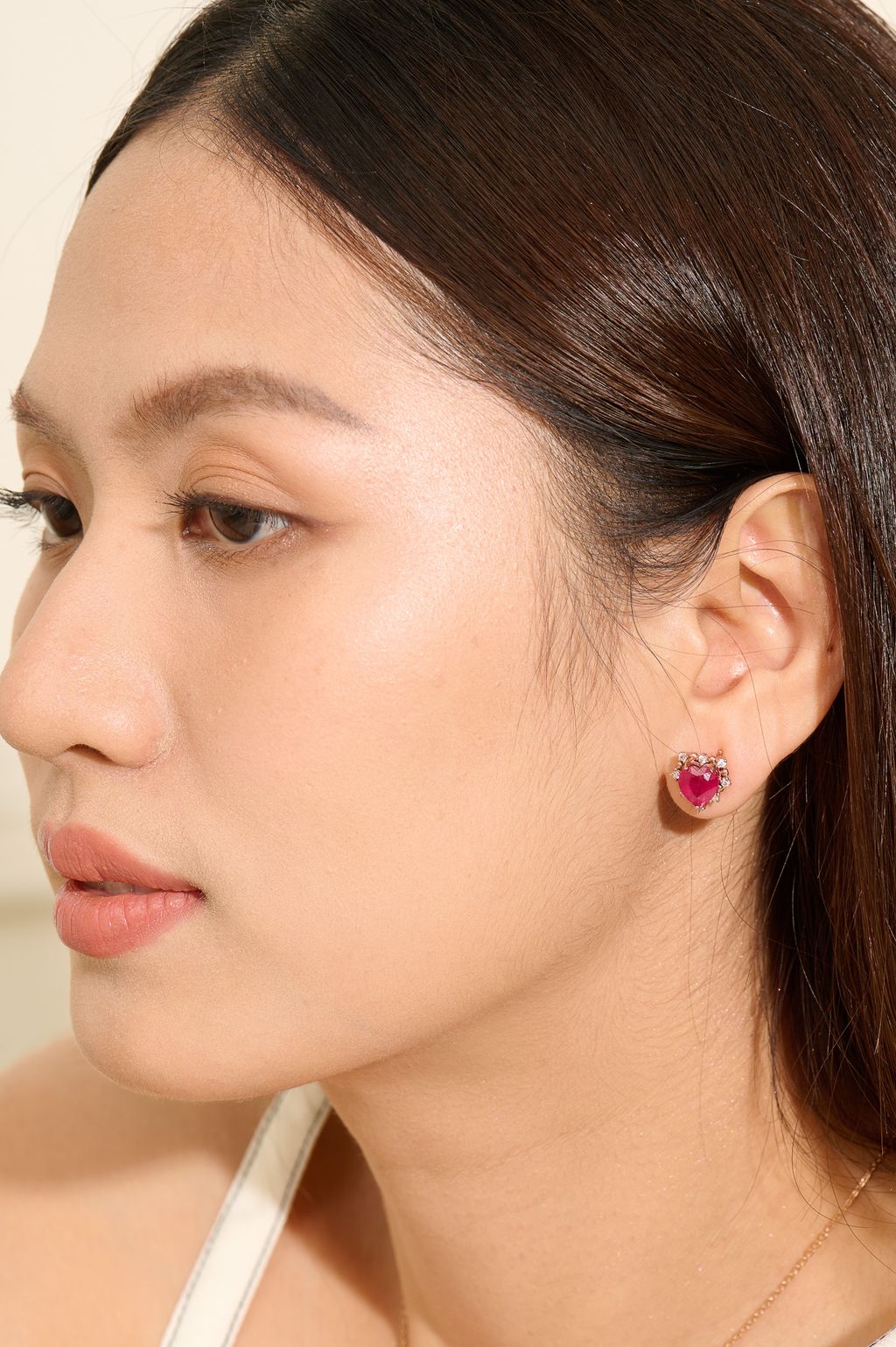 Axora jewellery Amore ruby earrings 7