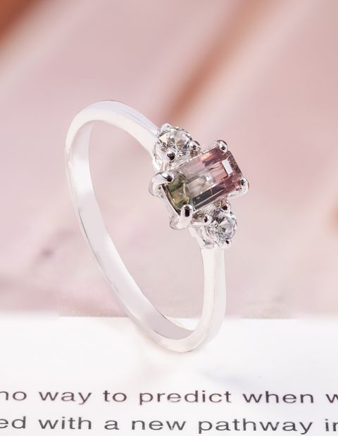 trilogy-ring-cathy-แหวนทัวร์มาลีนแตงโม axora jewellery