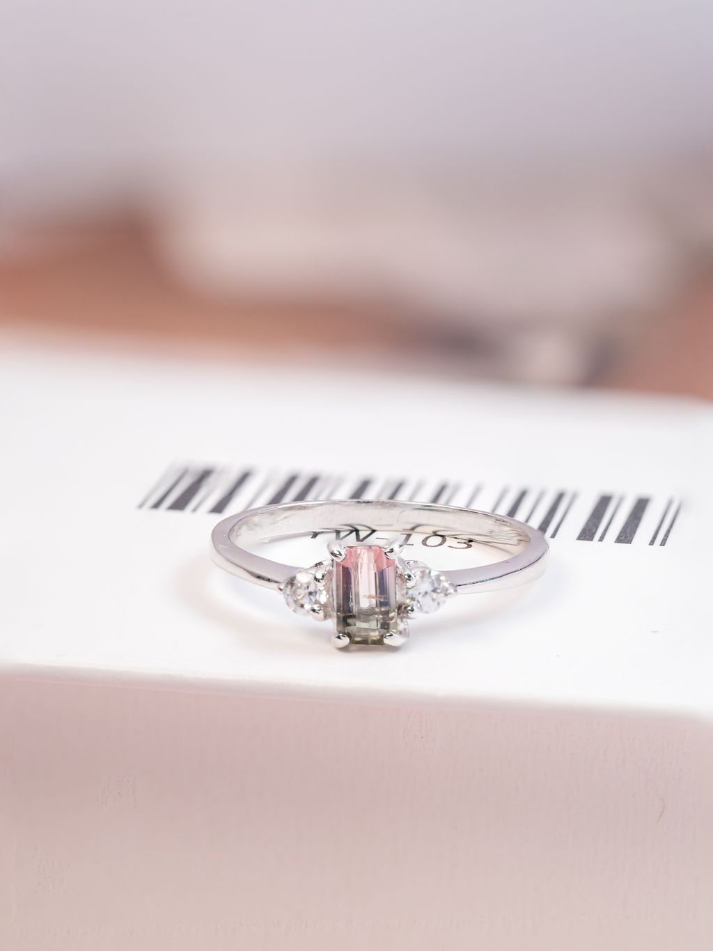 trilogy-ring-cathy-แหวนทัวร์มาลีนแตงโม axora jewellery