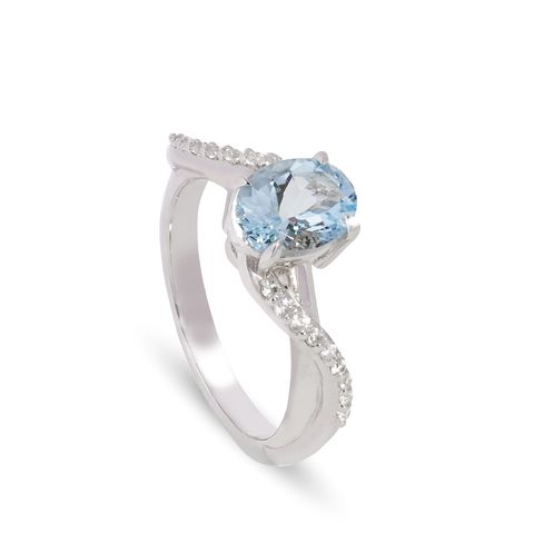 Aquamarine  Ring
