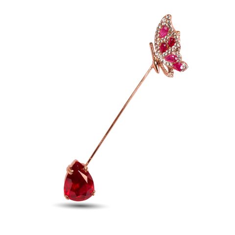 Ruby Brooch
