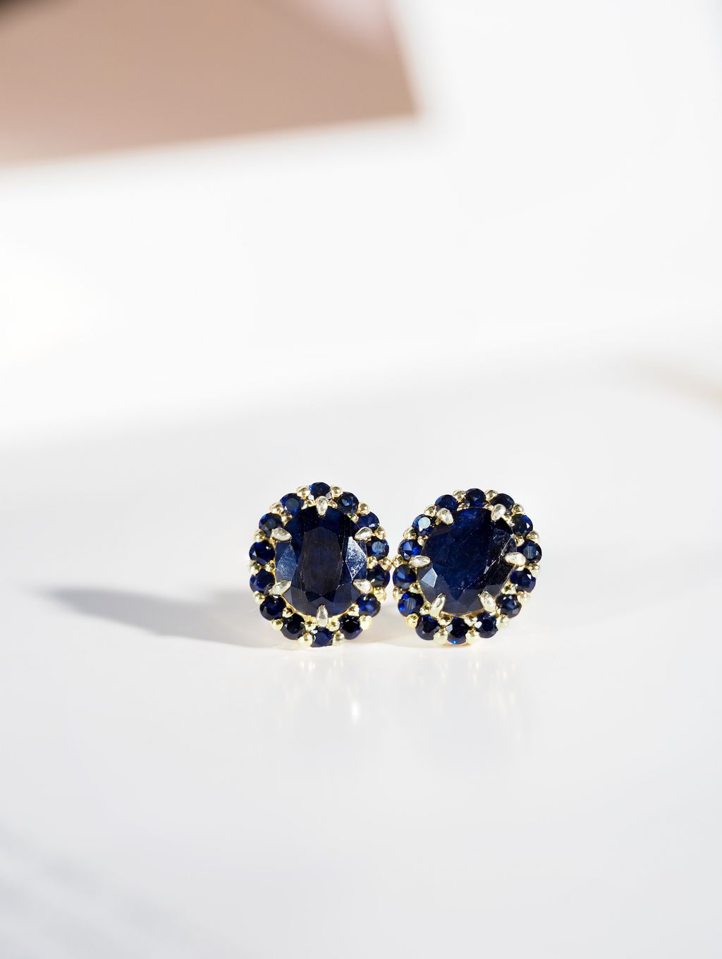 Blue Sapphire earrings