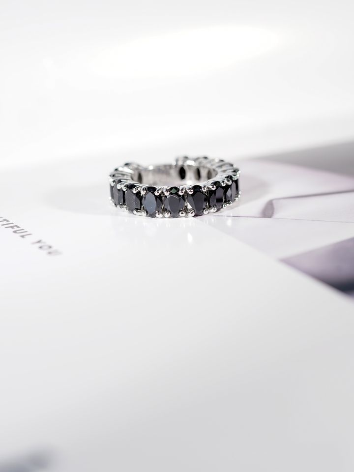 AXORA Onyx Eternity Ring