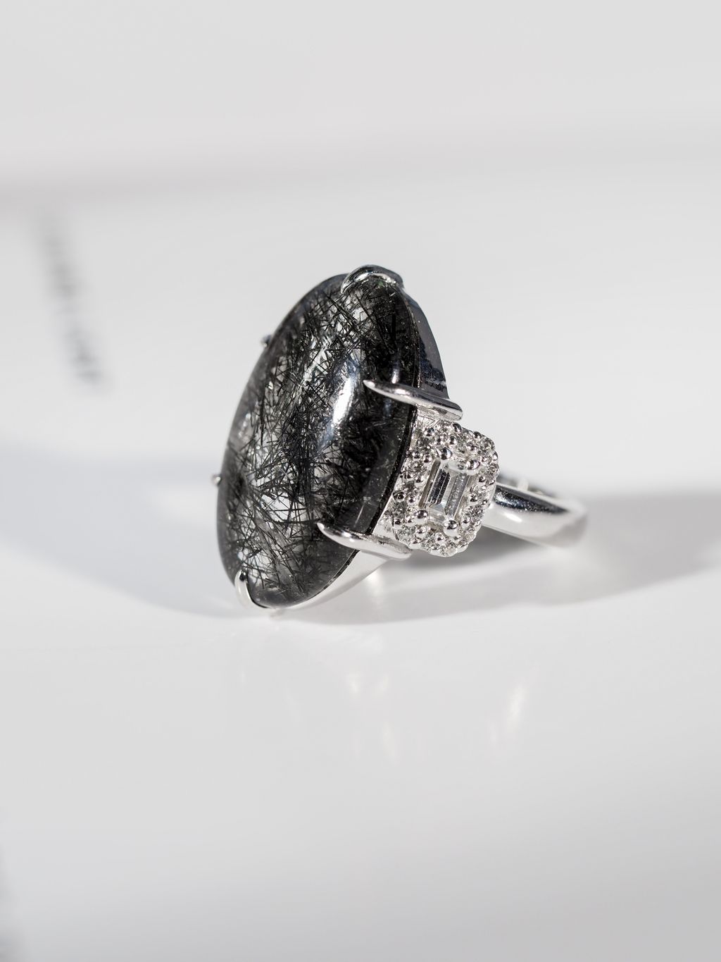 Black Rutilated Quartz axora