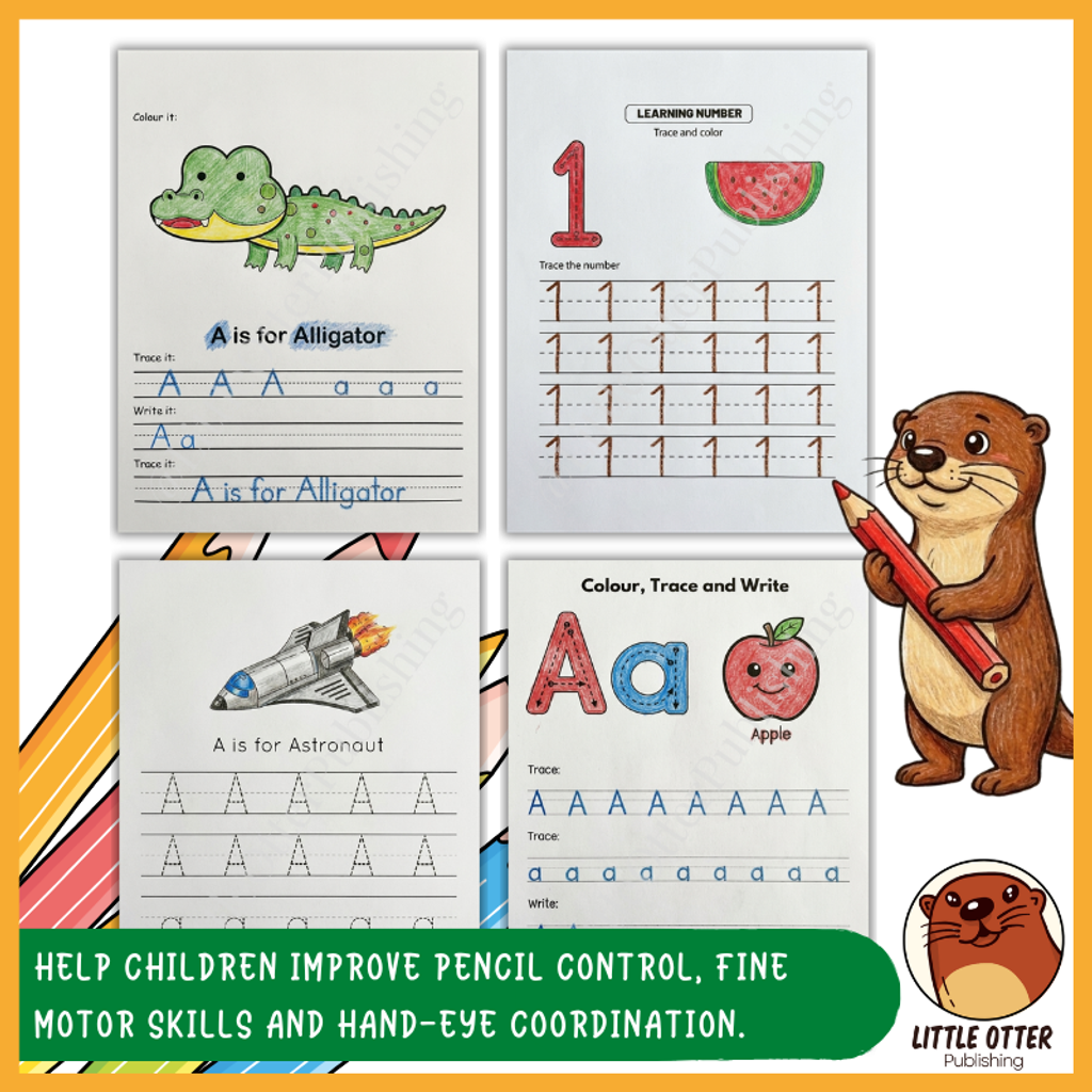 Tracing Activity Book Front